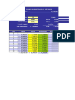 Tabla de Amortizacion
