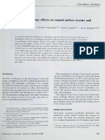 Nightguard vital bleaching- effects on enamel surface texture and diffusion