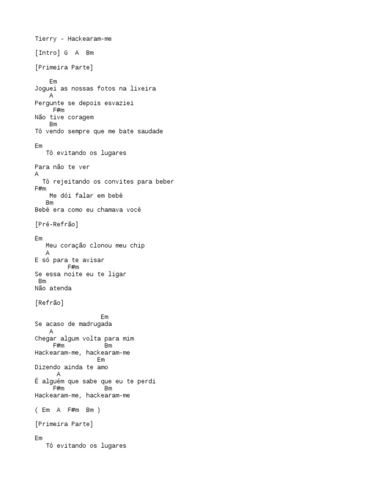 Hackearam-me (Ao Vivo) Lyrics - Ao Vivo em Ilhéus, Bahia - Only on