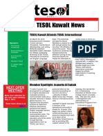 TESOL Kuwait Attends International Conference