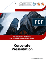 Corporate Presentation: The Solution Partner For Your Angolan Operations