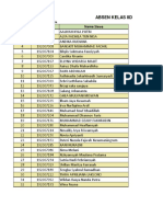 Absen - Bahasa Indonesia - 8D