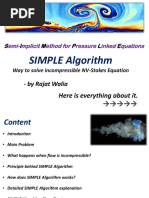 SIMPLE Algorithm: - by Rajat Walia