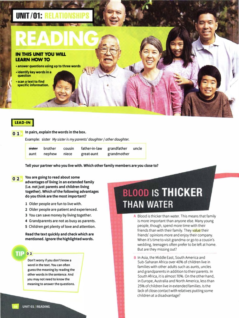 Mindset-For-Ielts - Unit 1 - Reading & Writing | PDF
