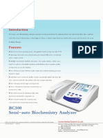 Catalog BC300 Semi-Auto Chemistry Analyzer