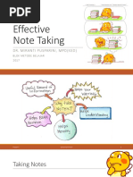 Effective Note Taking MS 04.09.2017 PDF