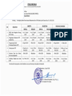 Revisi  Jadwal