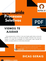 Guia Rápido - Processos Seletivos