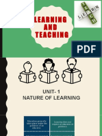 3.learning and Teaching1.1