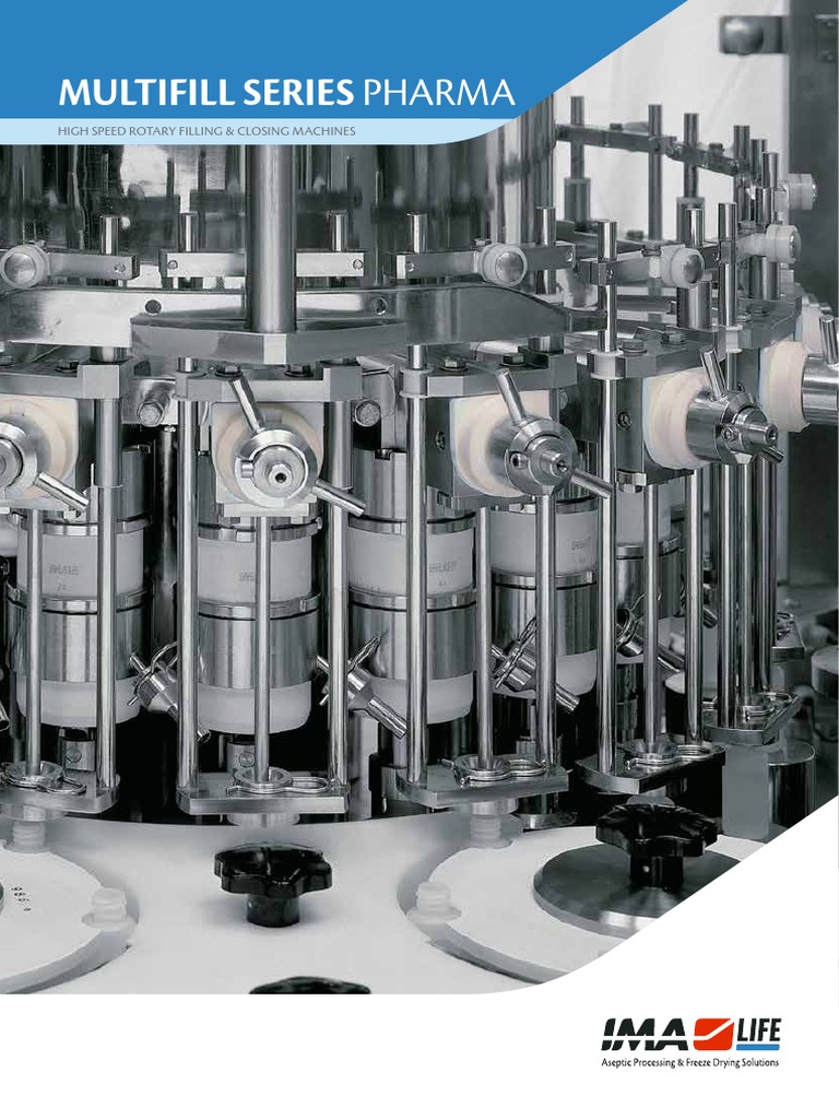 Multifill F500 Series Pharma Machines | PDF | Syringe | Machines