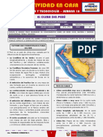 SEMANA 18 - EL CLIMA DEL PERÚ (2do CIENCIA Y TECNOLOGÍA)