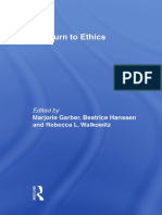 The Turn To Ethics