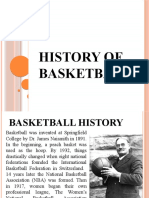 History of Basketball - From Peach Baskets to the NBA
