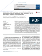 Hybrid robust model predicts key process variables using improved FLNN and PLS