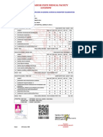 Uttar Pradesh State Medical Faculty Lucknow: Consolidated Marksheet of Diploma in General Nursing & Midwifery Examination
