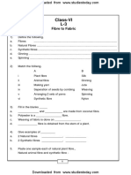 CBSE Class 6 Fibre to Fabric Worksheet.pdf