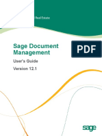 Sage Document Management: User's Guide