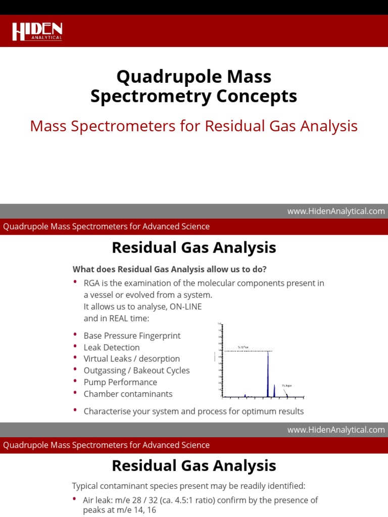 Mass Spec Concepts Widescreen | PDF | Mass Spectrometry | Ion