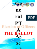 Election of Officers: The Ballot
