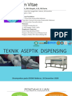 Aseptik Dispensing Sediaan Steril PDF