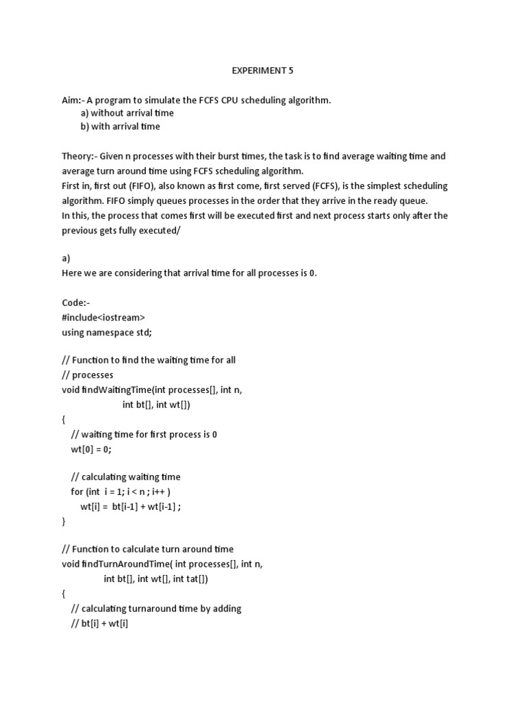 Lab File | PDF | Scheduling (Computing) | Pointer (Computer Programming)