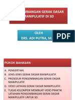 Pert. 6. Pengembangan Gerak Manipulatif