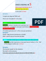 Word Ending in S PDF