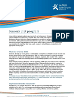 Sensory Diet Program