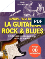 Manual Para Tocar Guitarra Rock y Blues INCOMPLETO