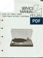Luxman PD-284 Service Manual