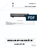 Marantz SC-80 Service Manual PDF