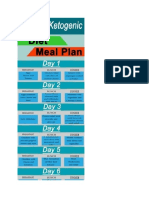 7 day ketogenic diet (colorful)