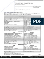 Revised Academic Calendar For Year 2020-21 UOS