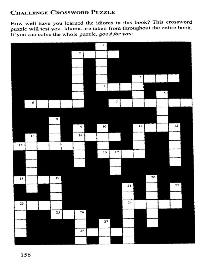 Crossword Puzzle PDF