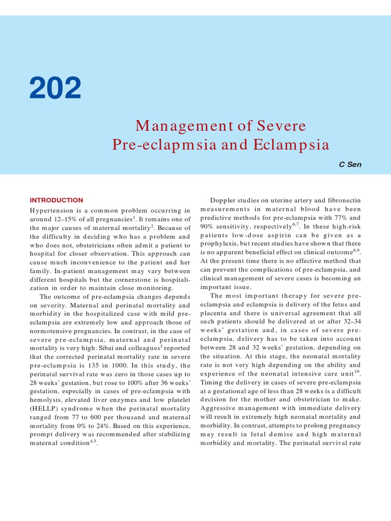 MATERNAL DISEASE-PEB-Eclampsia | PDF | Hypertension | Childbirth