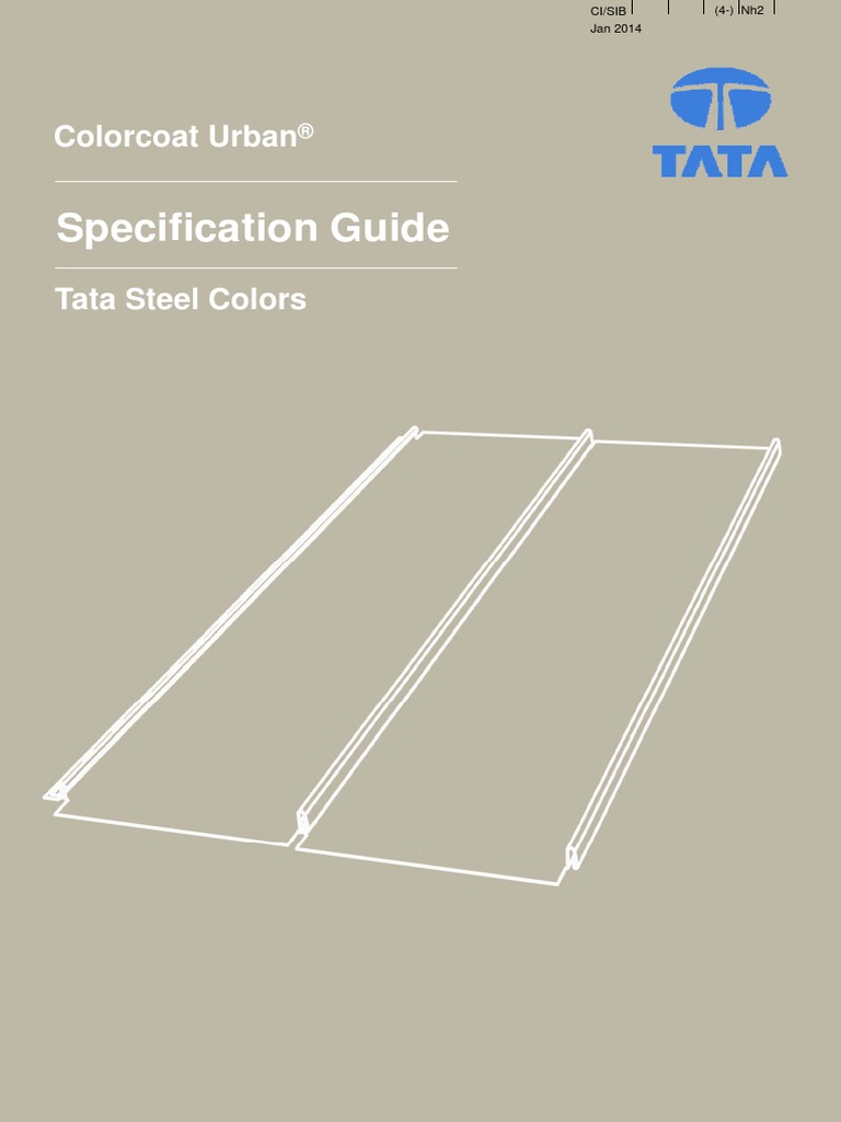 Tata Specification Guide | PDF | Roof | Architectural Elements