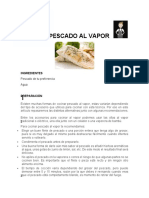 Pescado Al Vapor PDF