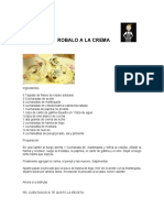Robalo A La Crema PDF