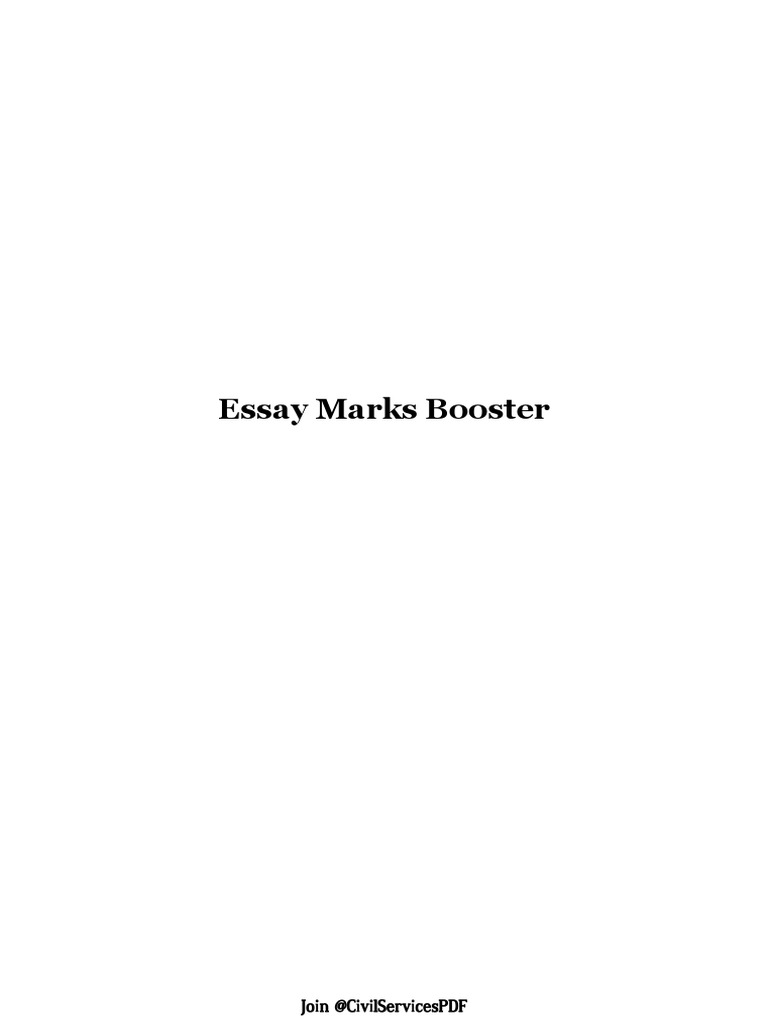 essay booster pdf