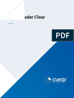 Profit Trader Clear: Manual de Instruções