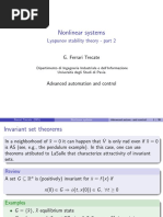 Nonlinear Systems: Lyapunov Stability Theory - Part 2