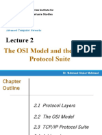 The OSI Model and The TCP/IP Protocol Suite: Computer