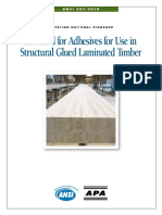 ANSI 405-2018 Standard For Adhesives For Use in Structural Glued Laminated Timber PDF