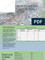 Environment Policy and Management of Dhaka City