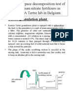 Tertre Granulation Plant:: NH3 Acidic Purge of Scrubbing Section Sprayers