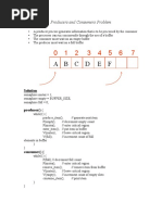 A B C D E F: Producers and Consumers Problem