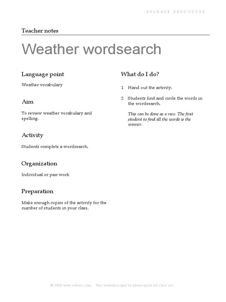 Weather Kids PDF | PDF