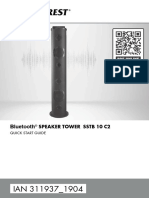 Speaker Tower SSTB 10 C2: Bluetooth