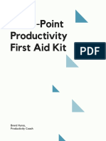 The 5-Point Productivity First Aid Kit