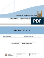 Rubrica Producto N 1 PDF